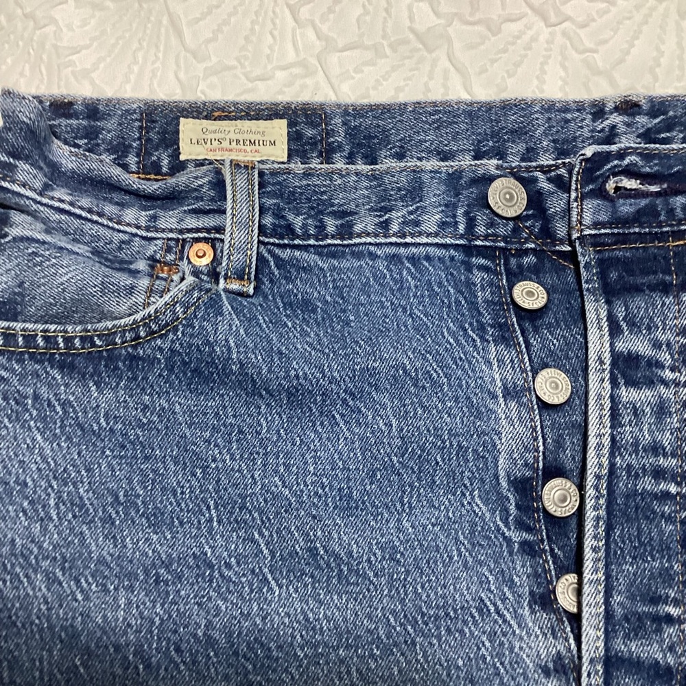 Levi’s Premium 501 Big E Button Fly Jeans